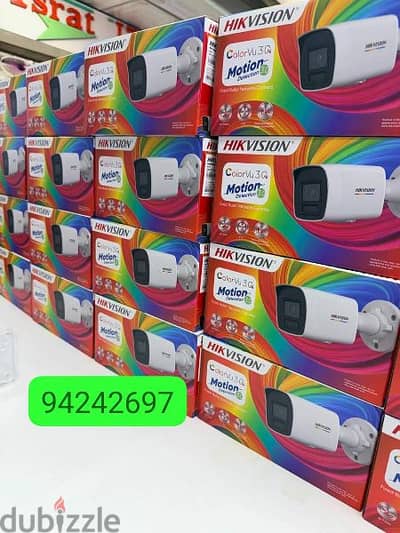 We do all type of CCTV Cameras HD Turbo Hikvision Cameras