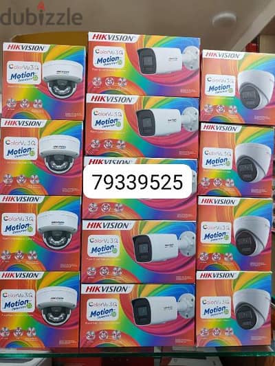 We do all type of CCTV Cameras HD Turbo Hikvision Cameras