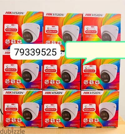 We do all type of CCTV Cameras HD Turbo Hikvision Cameras