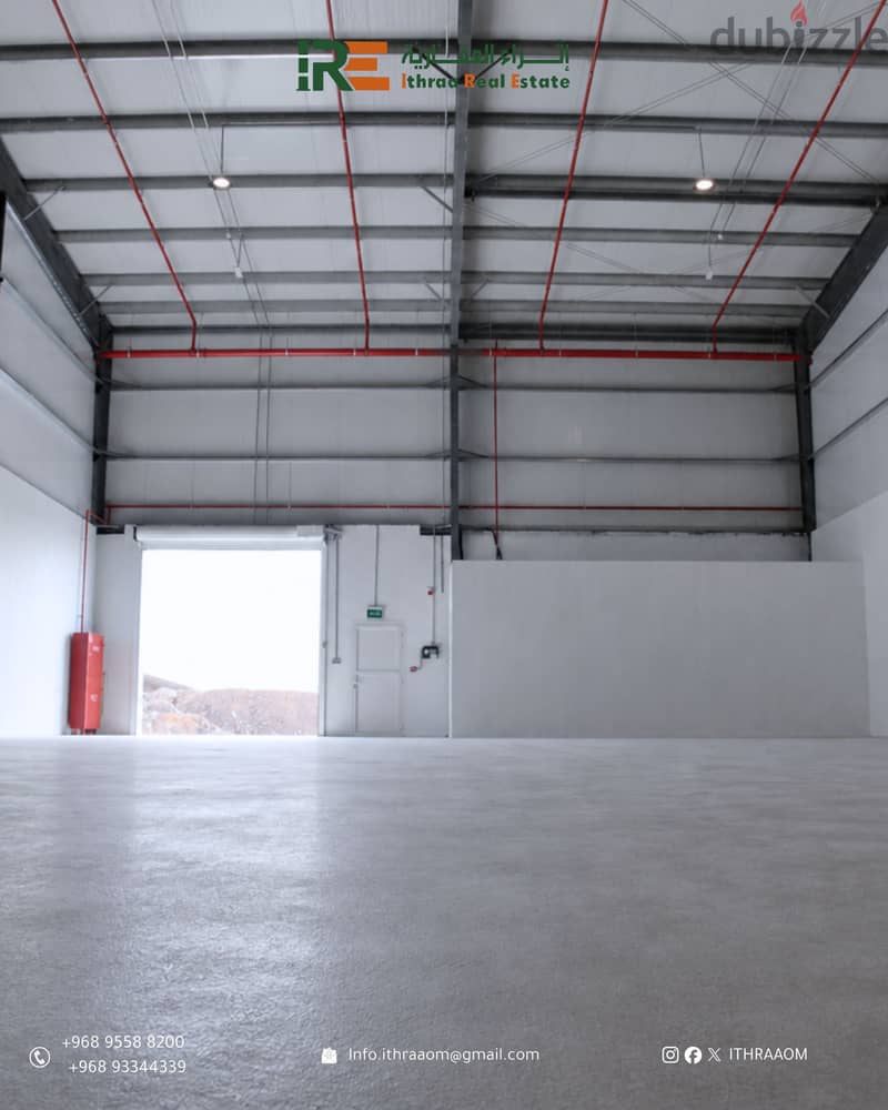 For Rent: New Warehouses for Rent in Rusayl 1