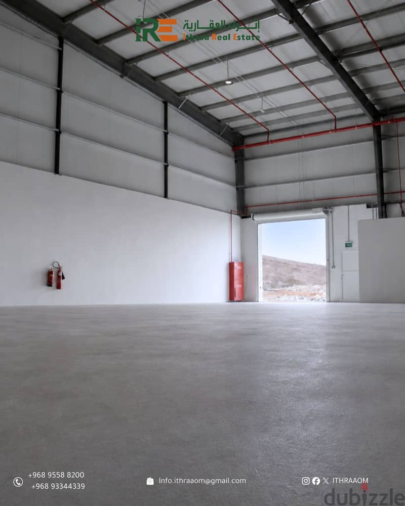 For Rent: New Warehouses for Rent in Rusayl 2