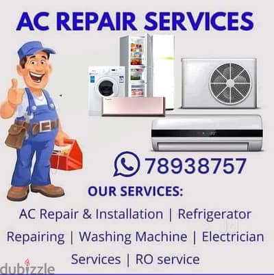 Ac Washiing Machiine and Refrigerator fixx