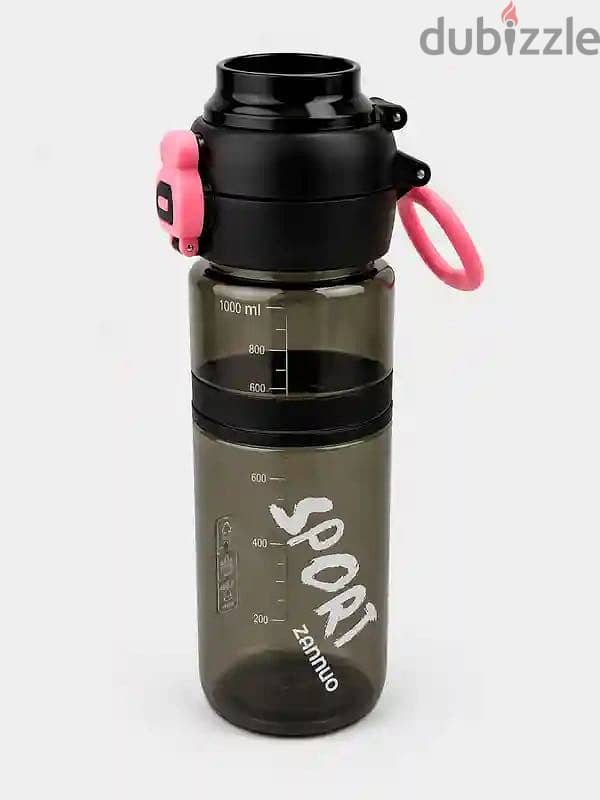 Stylish 800ml Acrylic Plastic Water Bottle for Hydration | 1