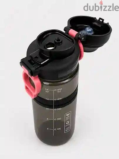 Stylish 800ml Acrylic Plastic Water Bottle for Hydration | 3