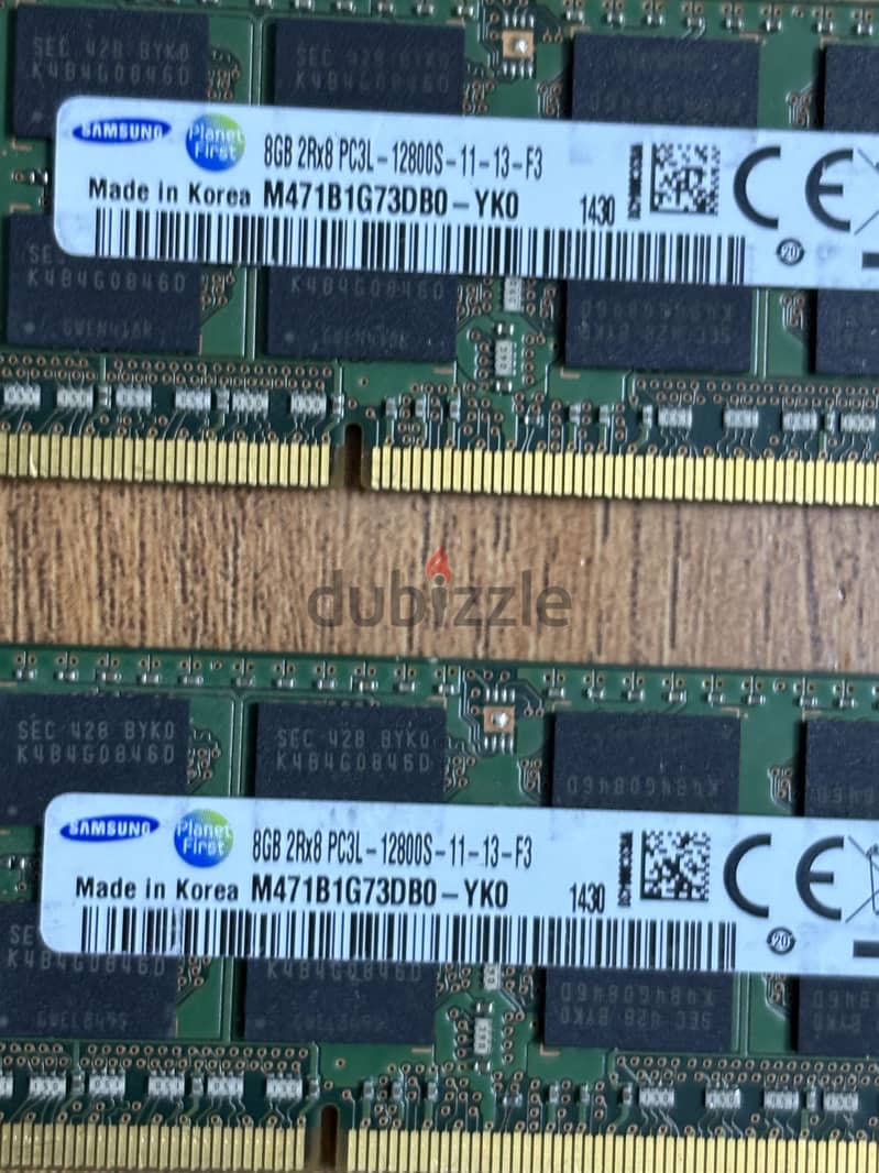 Brand Laptop Ram Ddr3 8gb RAM not used much removed from brand pc for 2