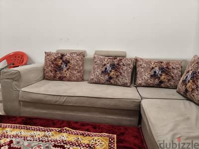 كنب ٣ قطع للبيع sofa 3 pieces for sale