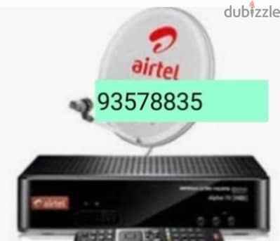 Airtel Full HDD set top box I have all language packag