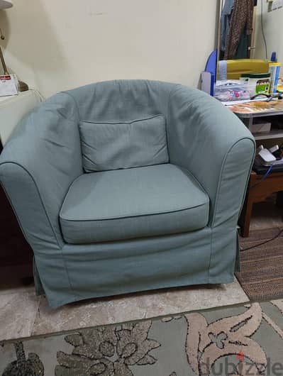 Home centre single sofa