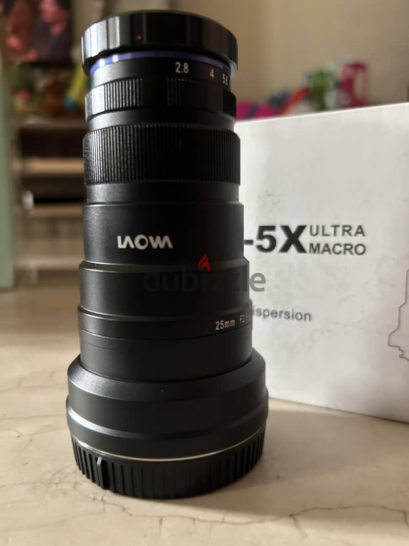 Nikon Z mount Laowa 25 mm Macro lens 2