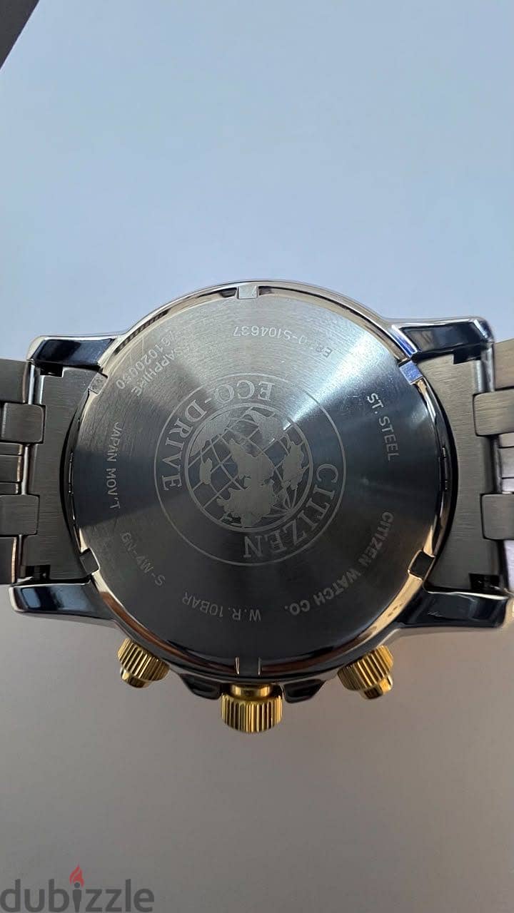 Citizen eco drive watch solar, like new, never battery required 4