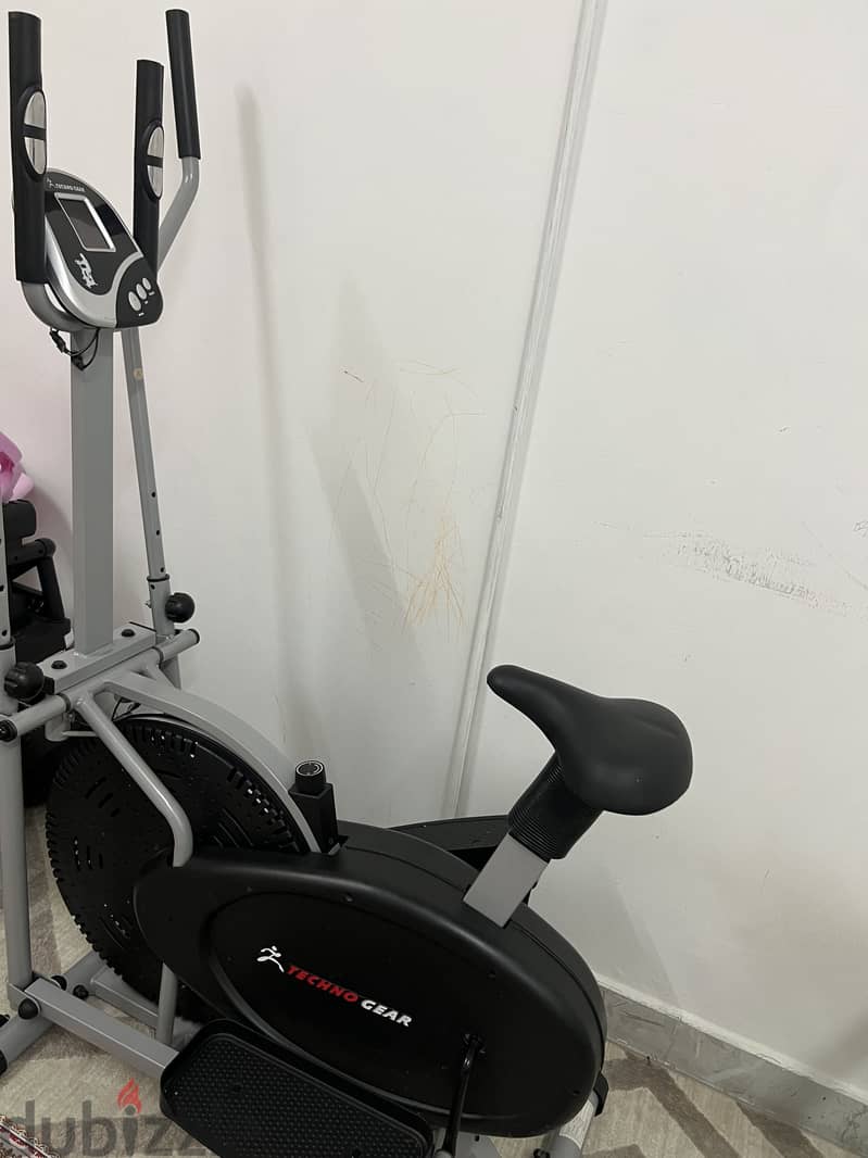 Techno gear bike and elliptical 2 in 1 4