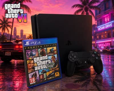 Ps4 slim 500Gb 1 joystik 1 Game