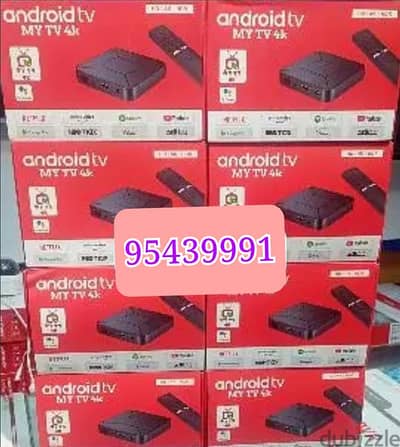 new WiFi android TV box all international live TV channel one year