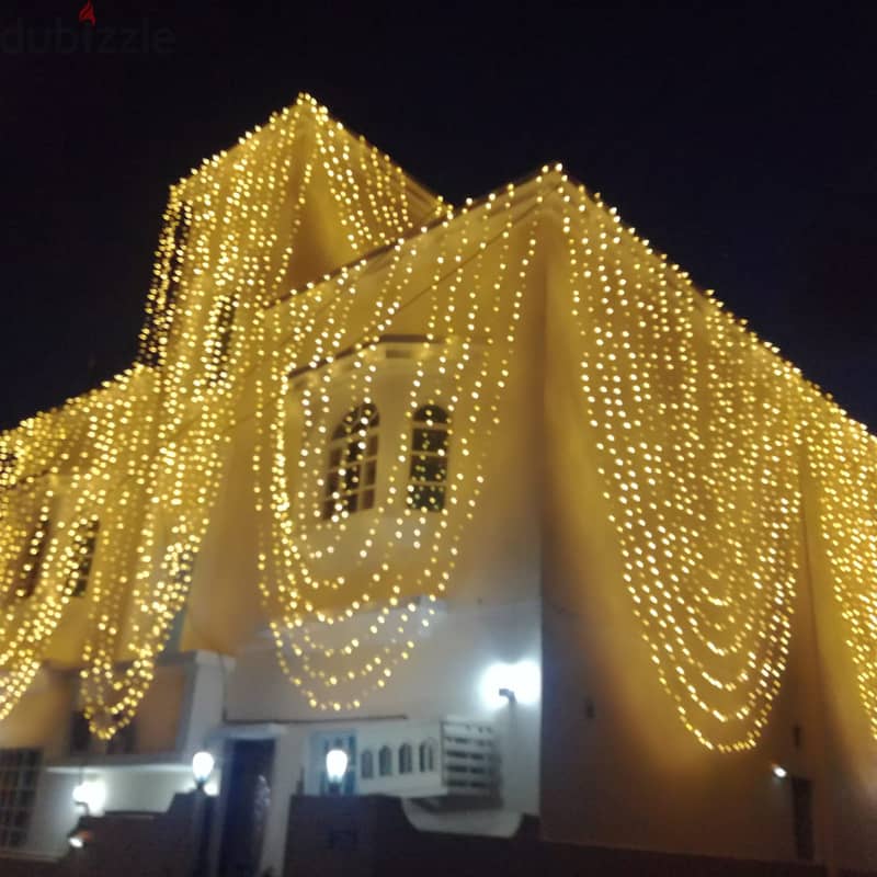Warm Wedding Lights for Homes | Candle Light Effect | Muscat 7