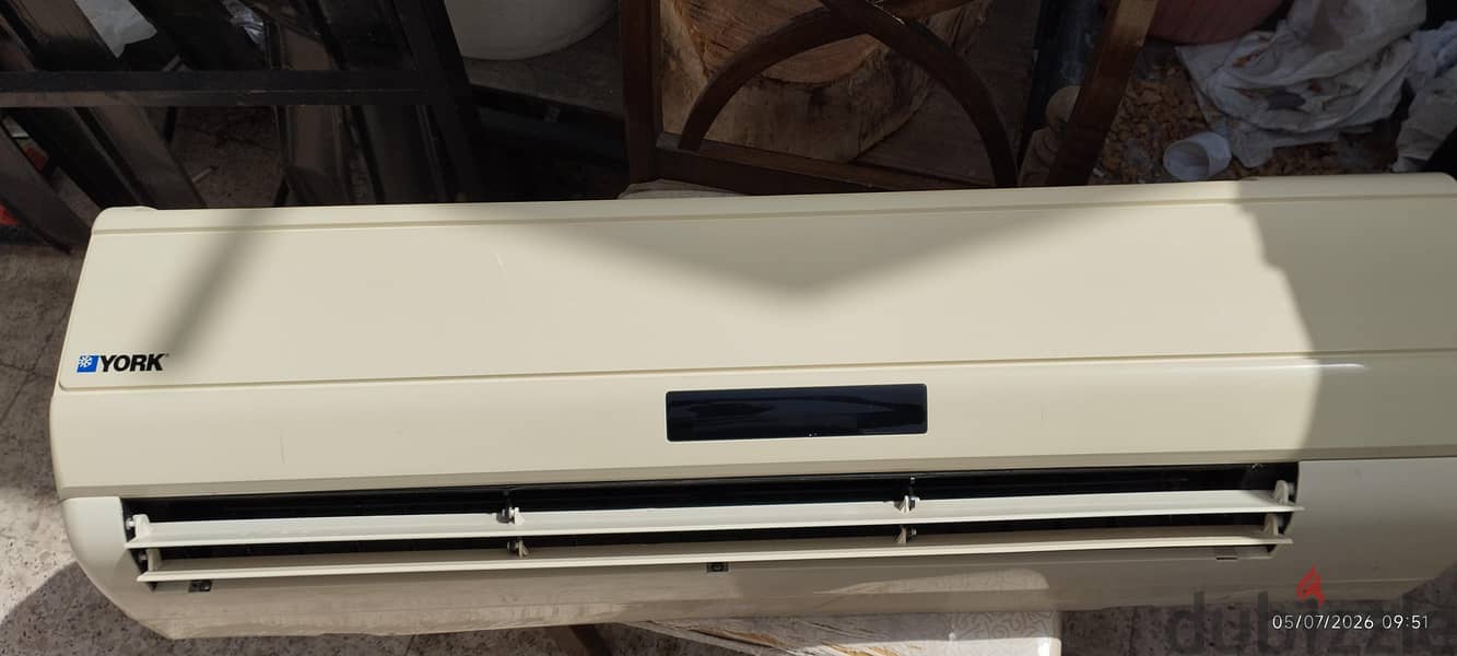 York split ac 2ton 1