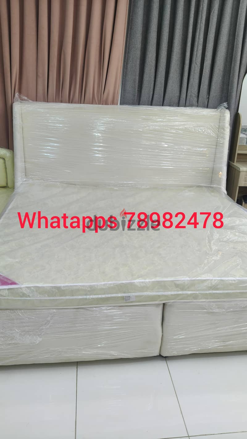 King size bed with mattress avaliable. 3