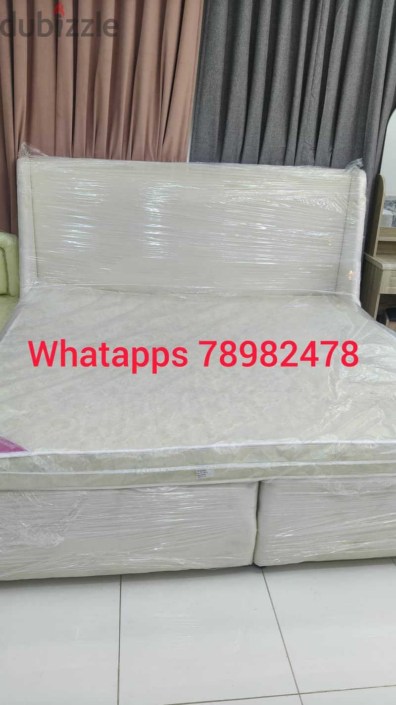 King size bed with mattress avaliable. 5