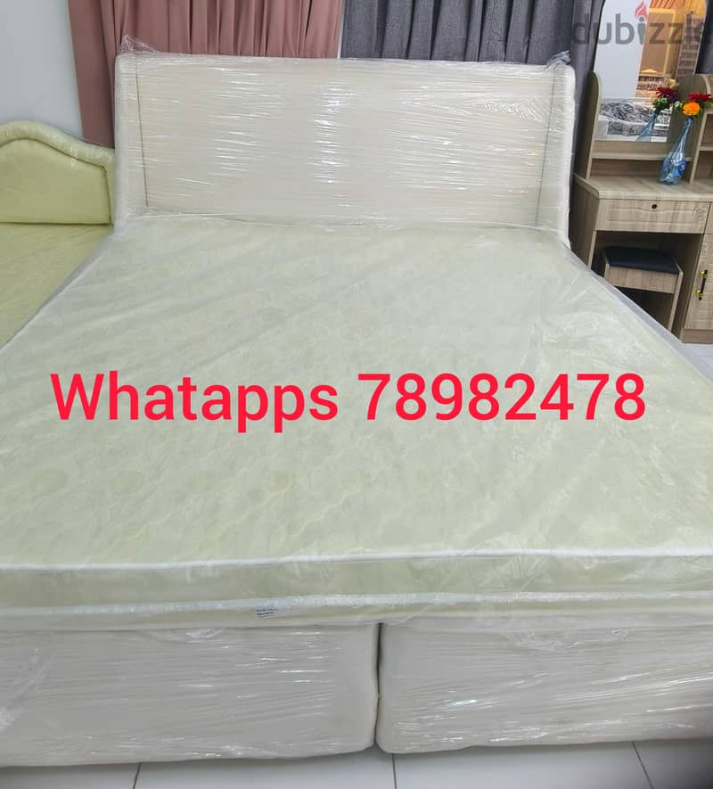 King bed with mattress avaliable. 1