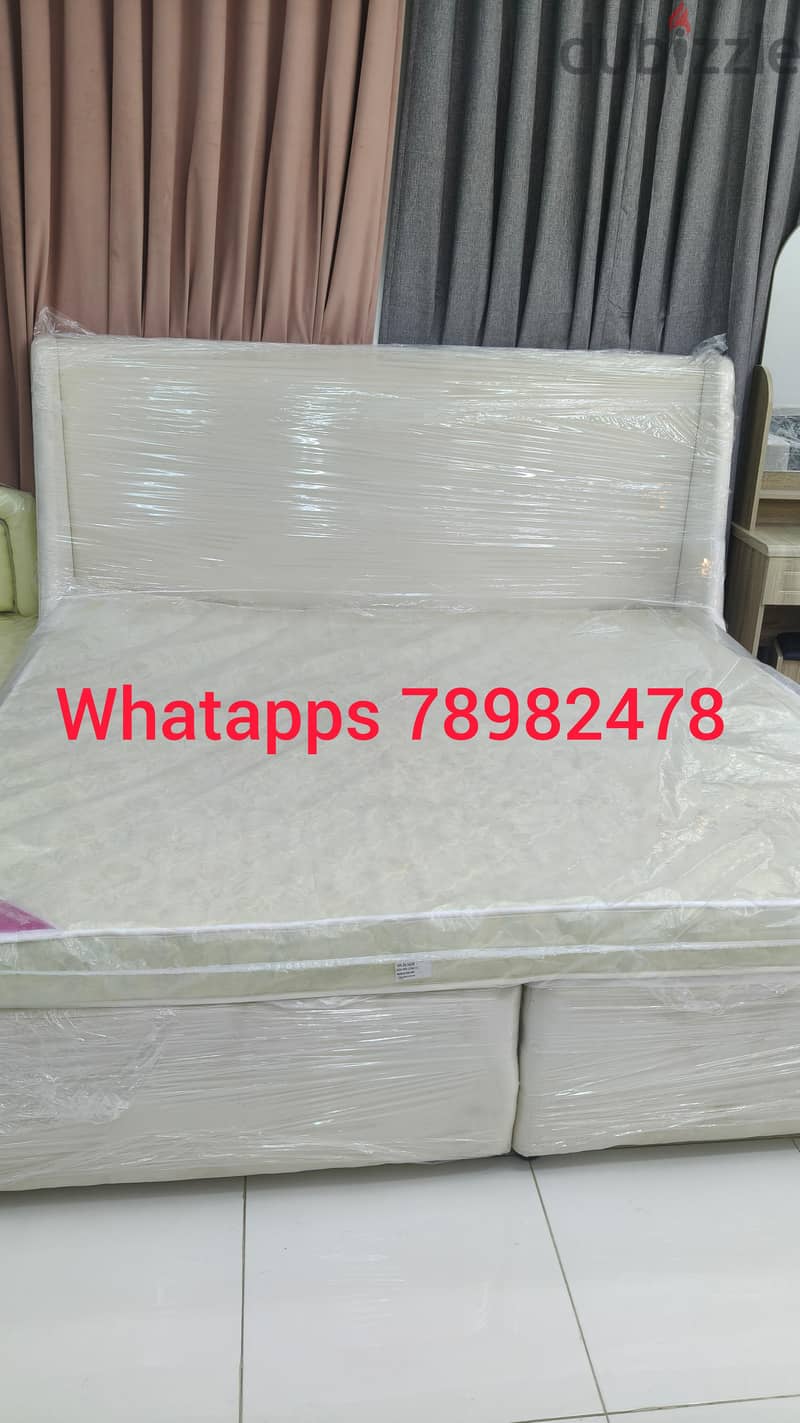 King bed with mattress avaliable. 3