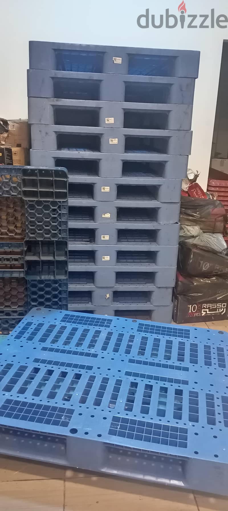 wood and plastic pallet available 11