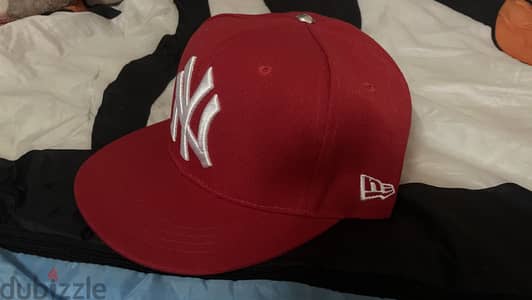 New Era New York Yankees Red White Adjustable Baseball Cap Hat