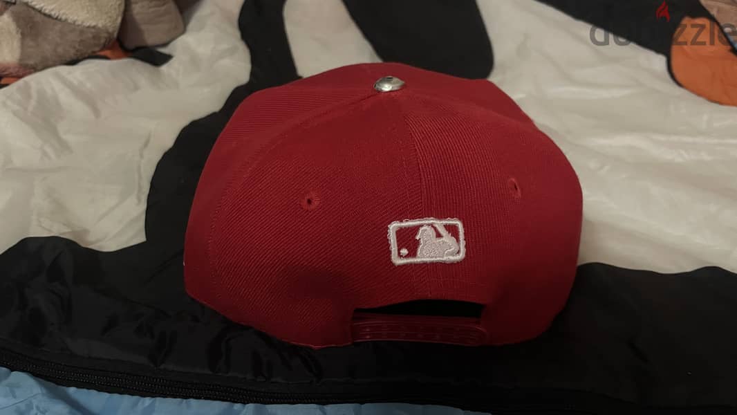 New Era New York Yankees Red White Adjustable Baseball Cap Hat 1