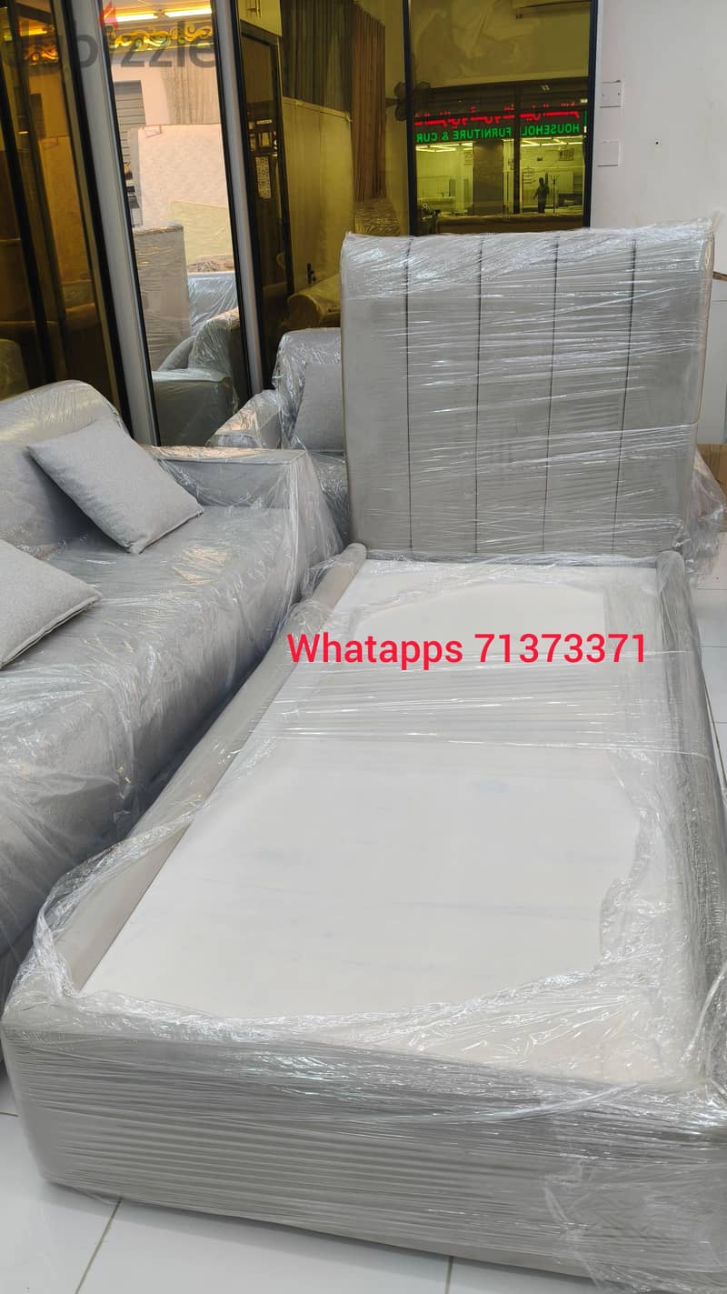 New single bed with mattress avaliable 1