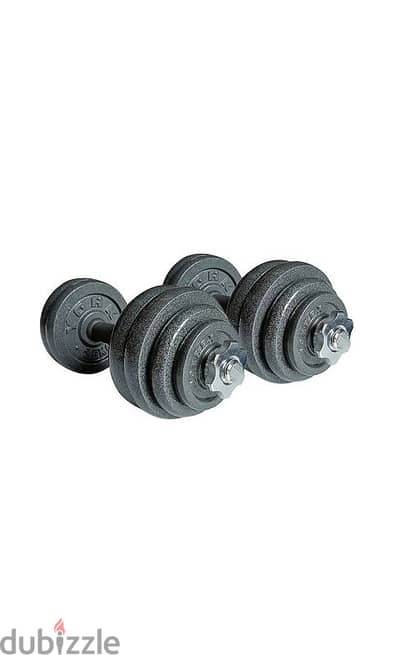 Dumbell 30 kg metal same like brand new 1 month used