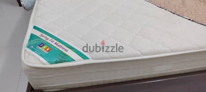 bed and mattress