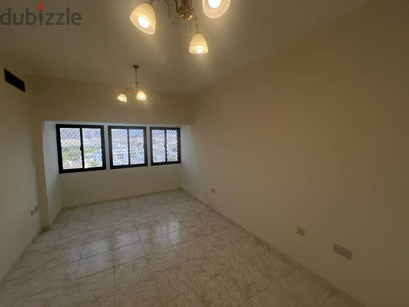 شقة غرفتين وصالة (2BHK) للإيجار في روي – 300 ريال عمانيUMA23A 2