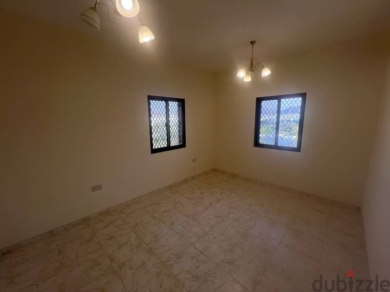 شقة غرفتين وصالة (2BHK) للإيجار في روي – 300 ريال عمانيUMA23A 4