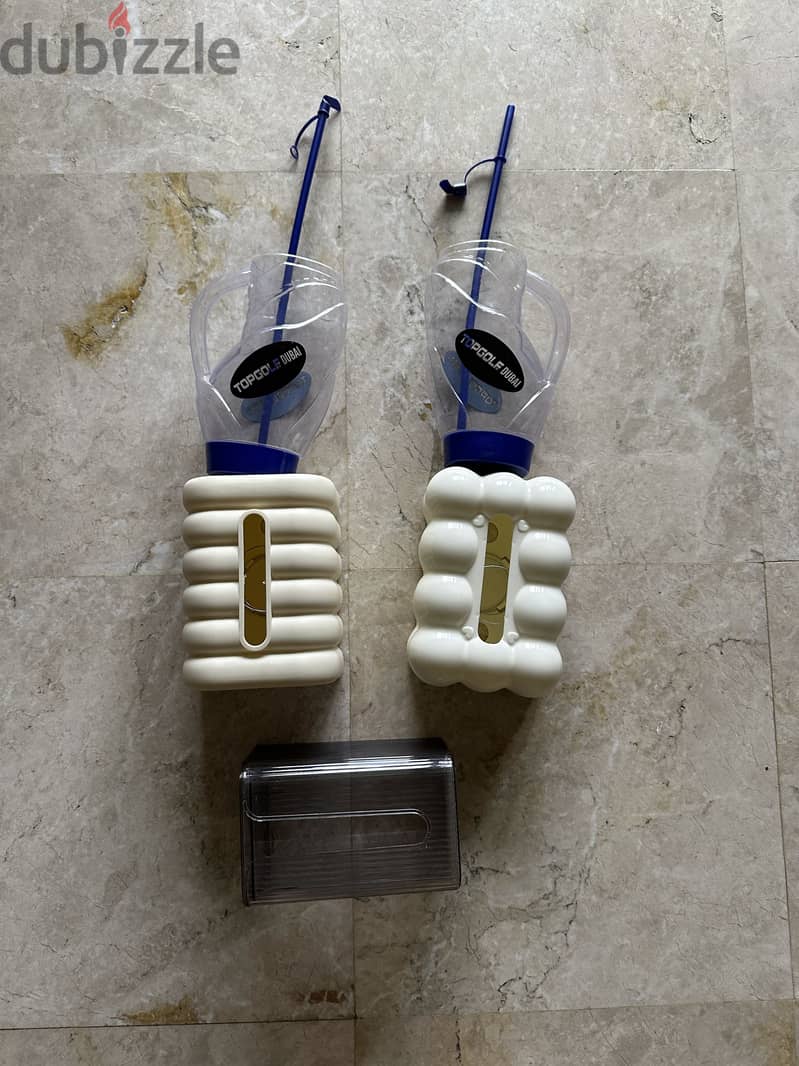 Juice pitchers and tissue box containers 1
