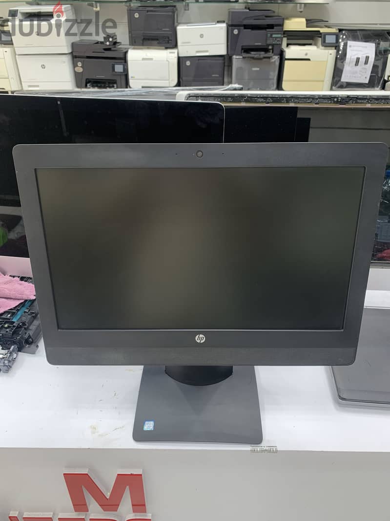 Core i5 Genration 7th Hp all in one computer ram 8 gb ssd 256 gb 2