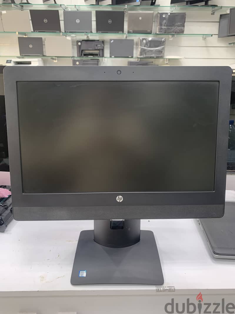 Core i5 Genration 7th Hp all in one computer ram 8 gb ssd 256 gb 6