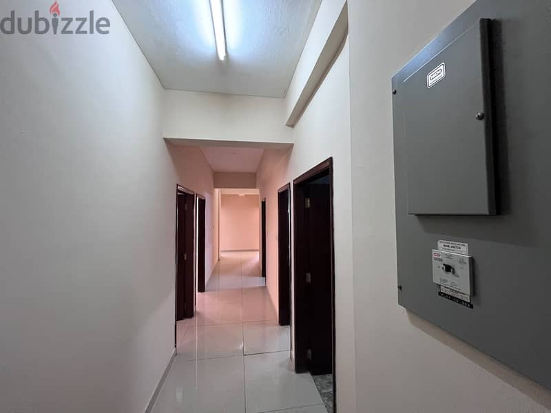 3 BR Spacious Apartment in Al Khuwair – Service Road 2