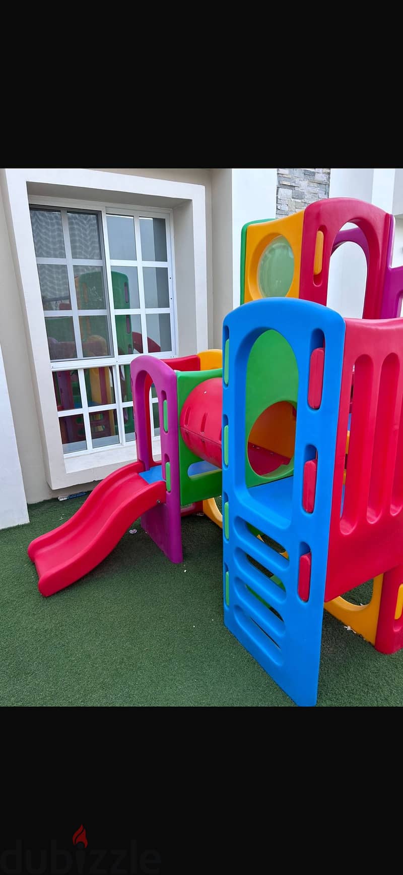 Outdoor swing and slide 2