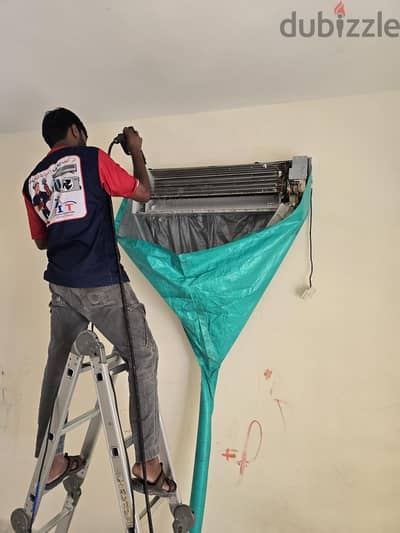 تركيب تنظيف إصلاح صيانة المكيفاتAC cleaning تصليح قطرةماي كل مسقط