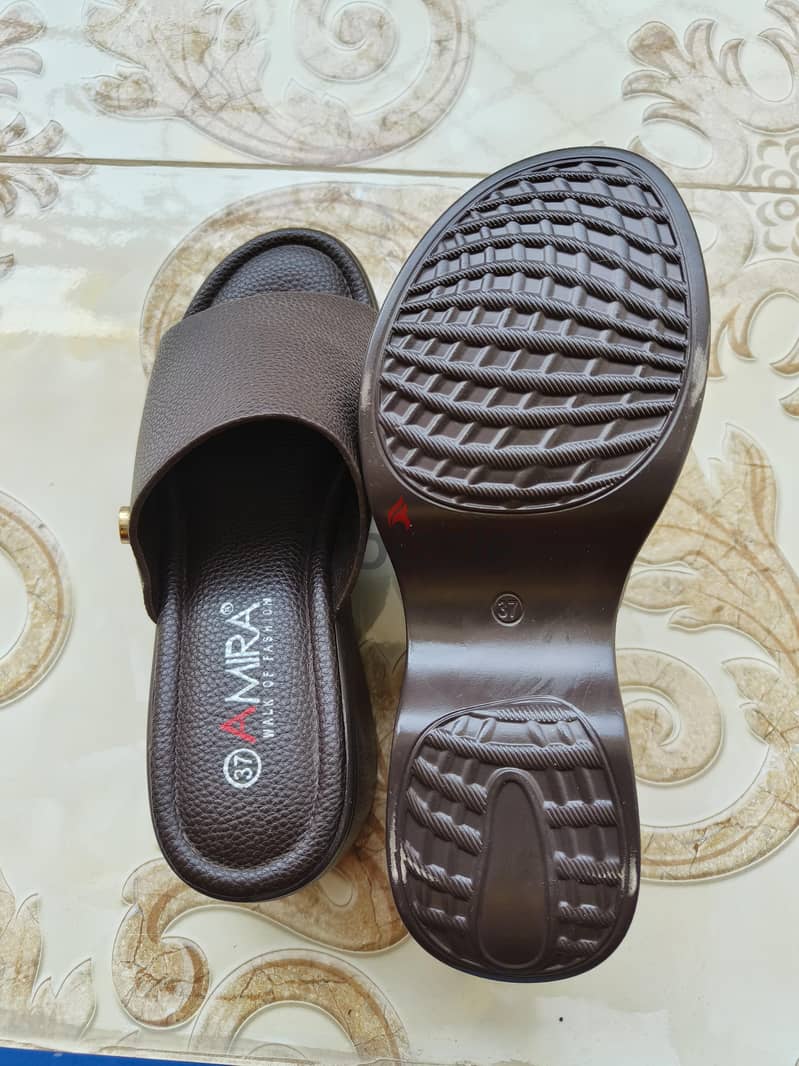 AMIRA Women's Wedge Sandals (New) | Never Used 2