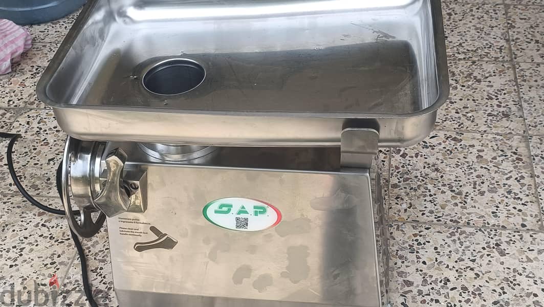 USED MEAT MINCER 5
