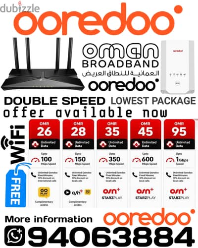 ooredoo wifi connection