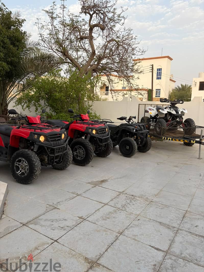 4 Quad Bikes for sale 4