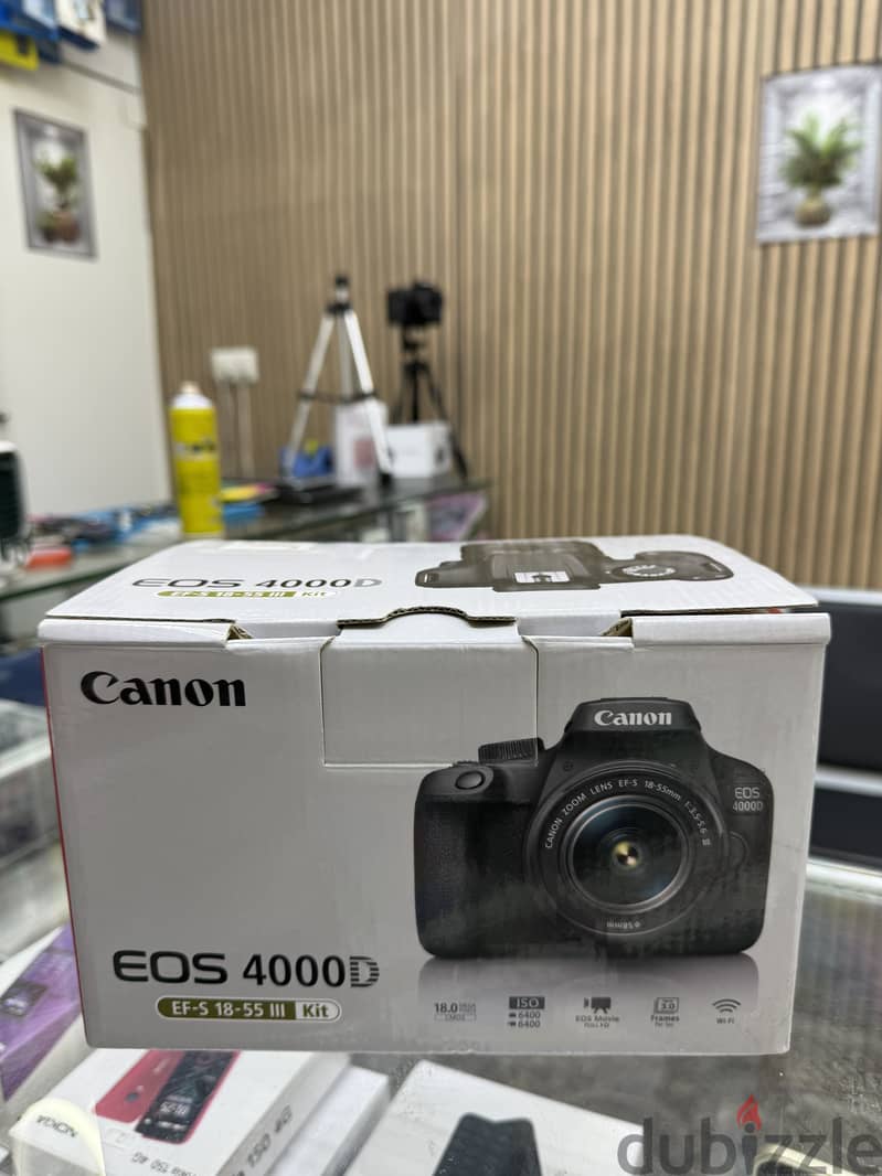 Canon Camera 4000D Excellent condition 5