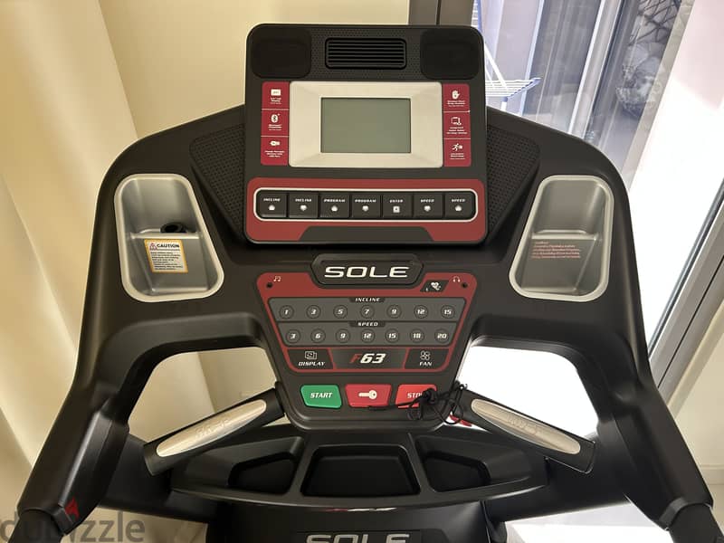 Sole F63 Treadmill 2