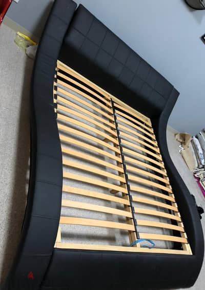 ID design bed frame with mattress