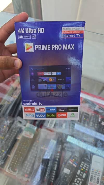 New Model android  One Year Full hd Channels Movies work  All android apps working   New Android TV