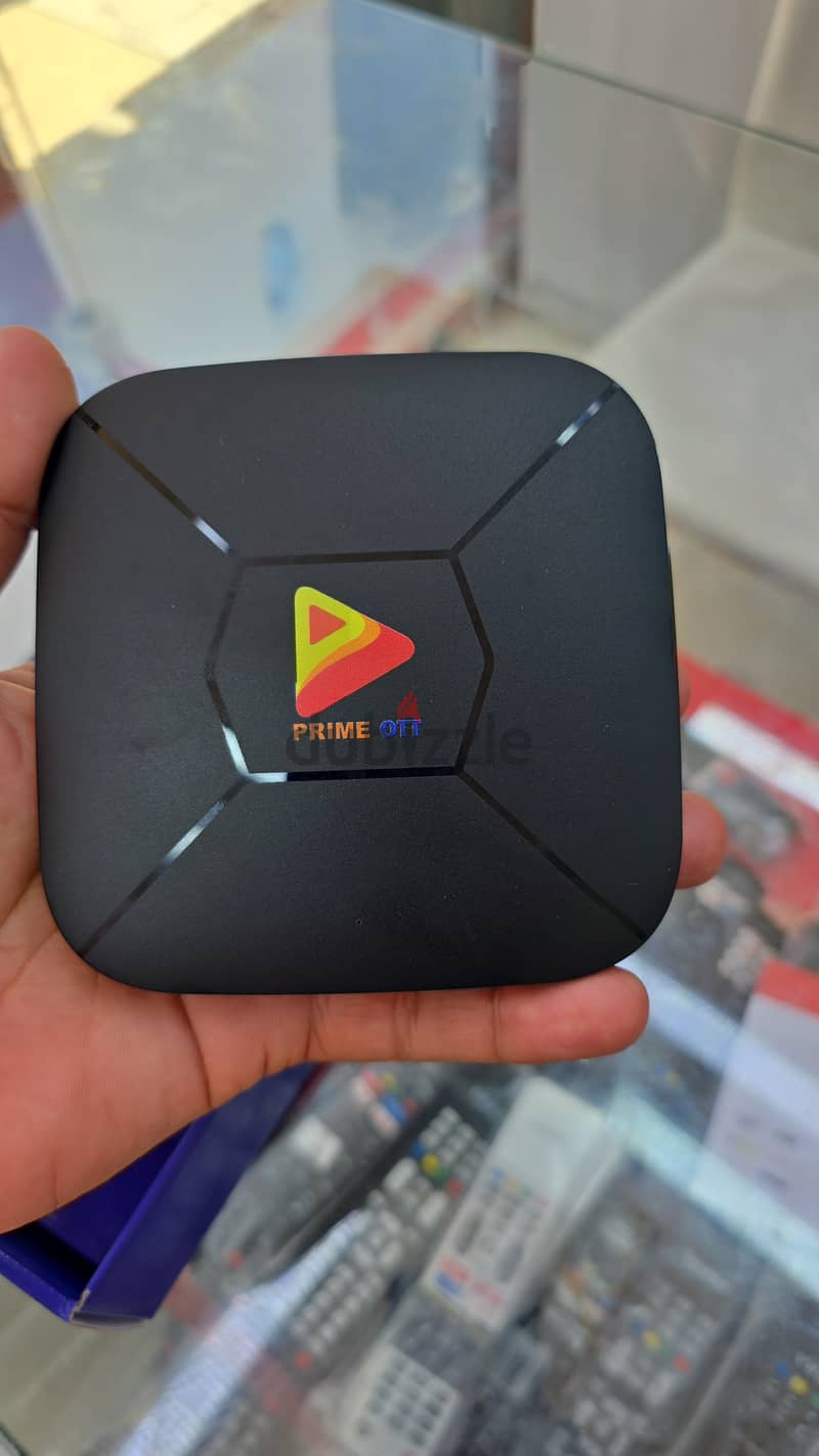 New Model android  One Year Full hd Channels Movies work  All android apps working   New Android TV 1