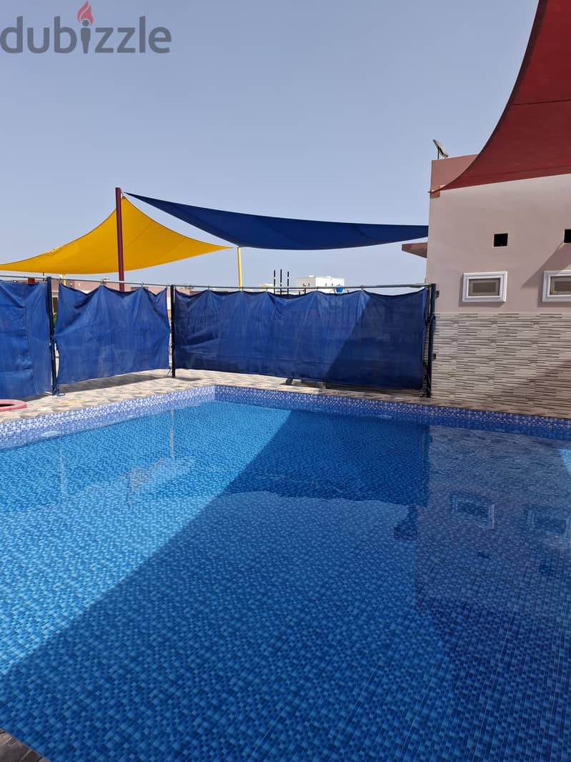 Garden Pool and Shades 1
