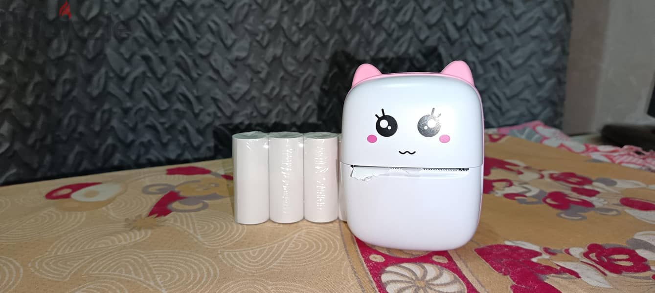 Mini ink less thermal paper printer 1