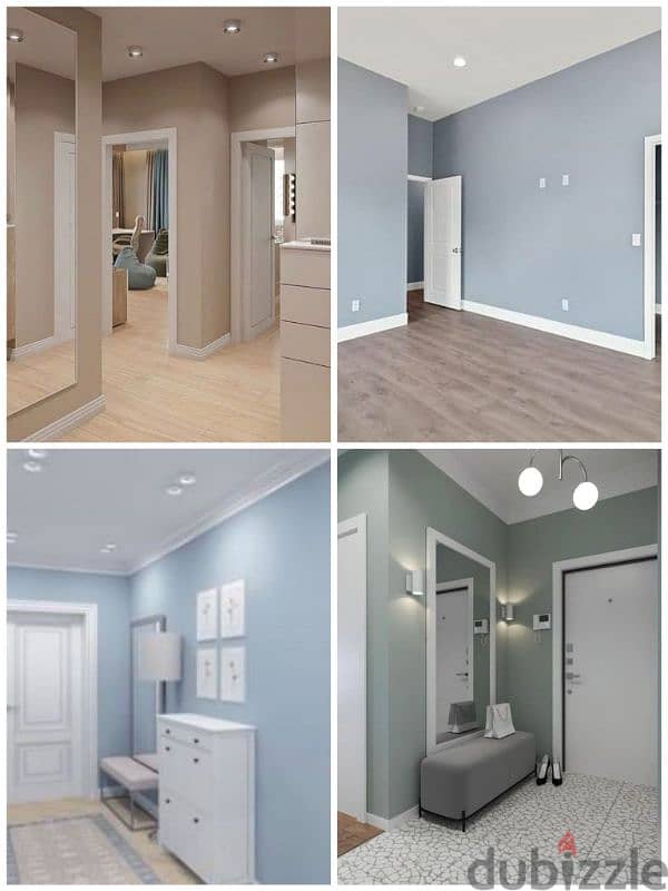 House paint maintenan services منازل صبغ فیلال صبغ شقق؛صبغ احترافییتہ 2