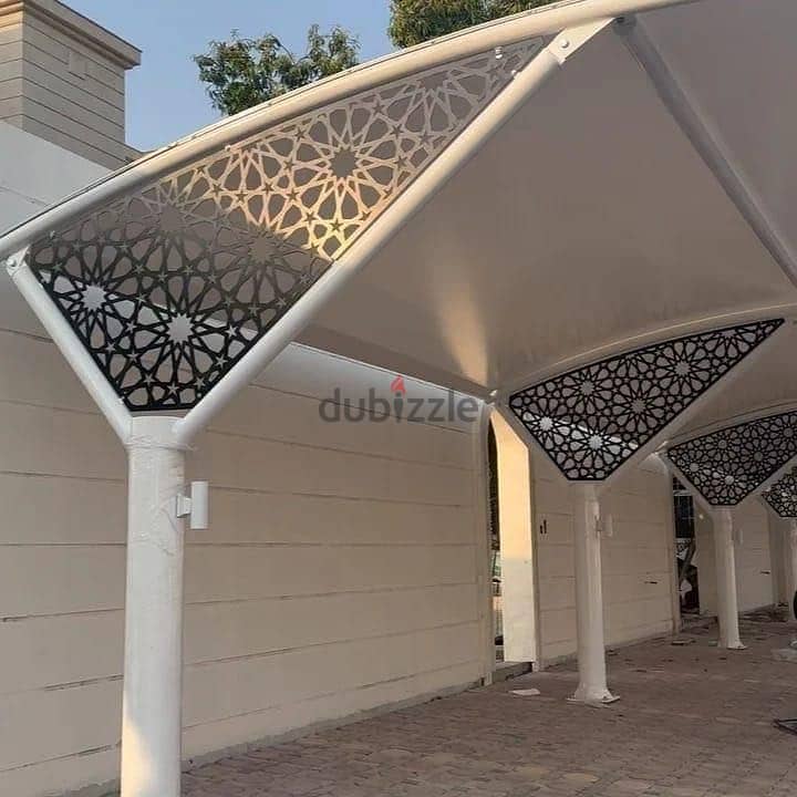 Custom Car Parking Shades | cast aluminium |Sample designs 3